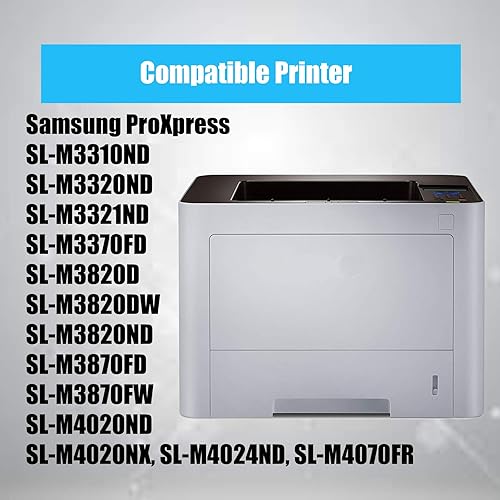 Miniatura 2 de Paquete de 2 cartuchos de tóner compatibles con 4Benefit MLTD203L MLT-D203L 203L de alto rendimiento de páginas (2 negros), utilizado para ProXpress