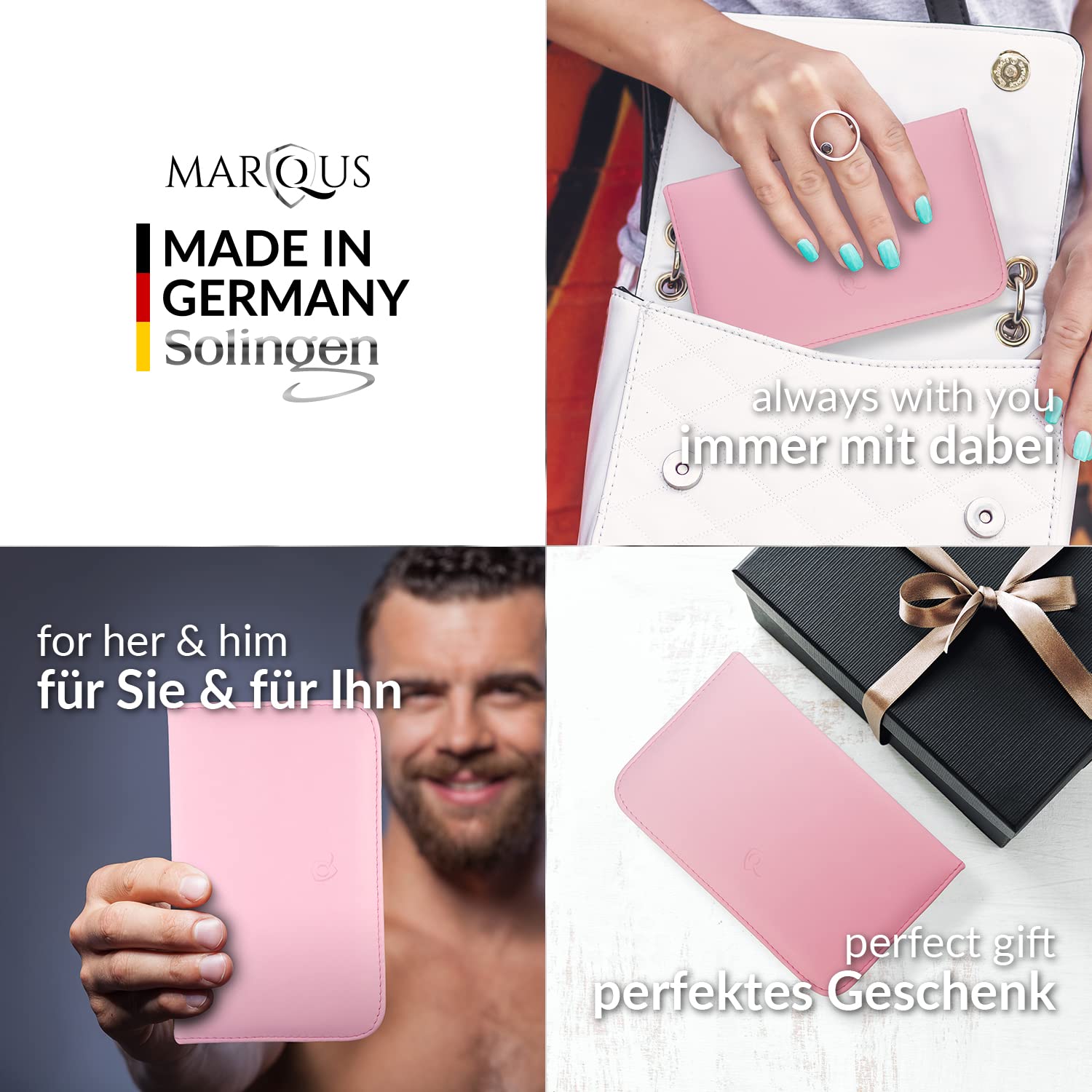 Solingen Manicure Set for Women and Men, 12 pcs kit, made in Germany incl. nailclippers & pedicure tools - Image 4
