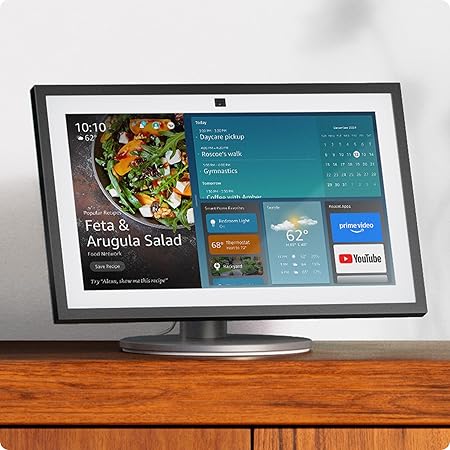 Echo Show 15 (2024 release) with Amazon Premium Adjustable Stand