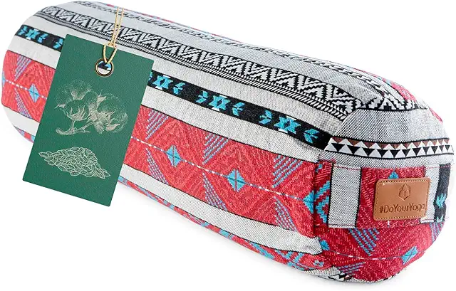 Cojín Yoga Bolster Krishna para Yin Yoga - Almohada Meditación 68x22cm