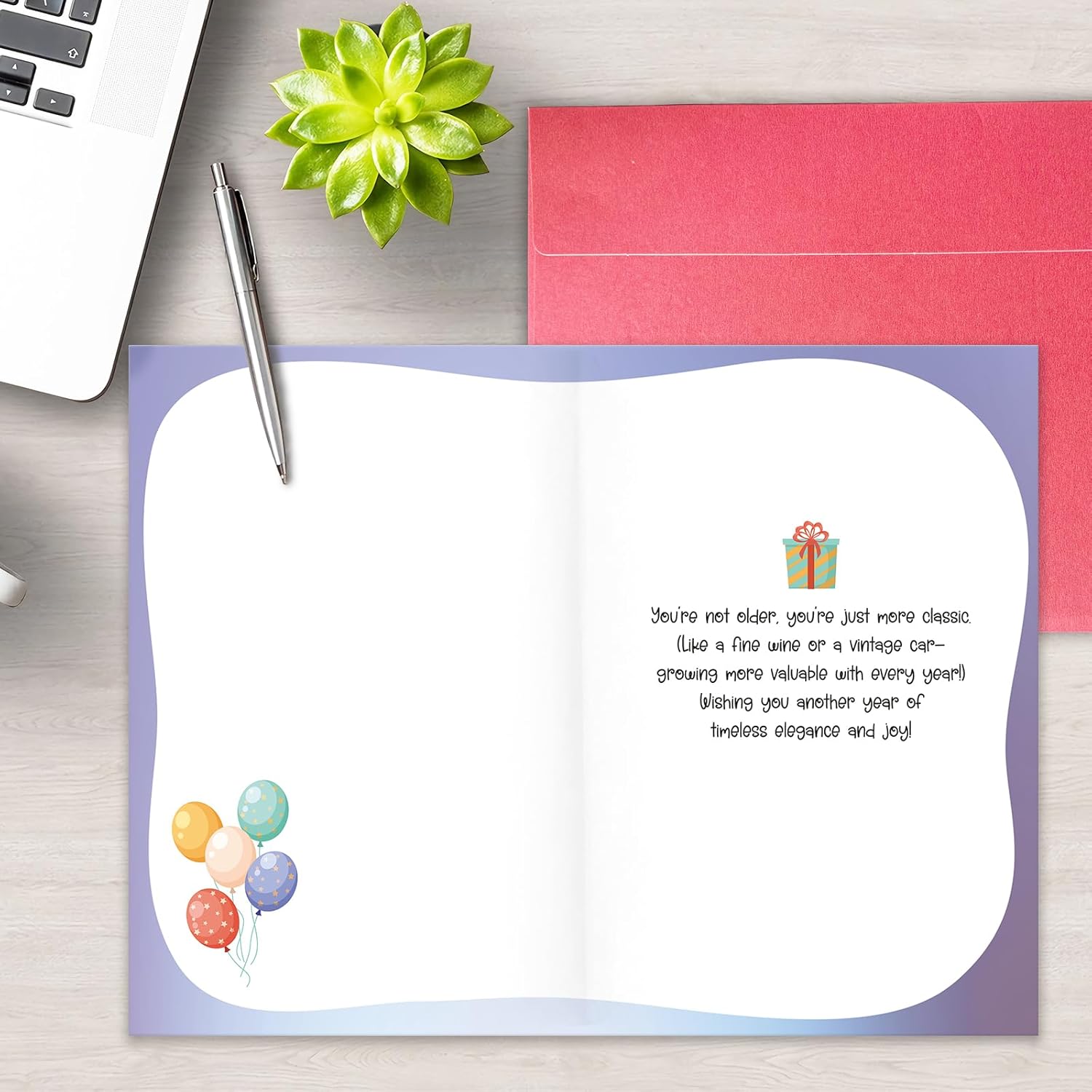 Funny 80th Birthday Card Gifts for Women Men, Happy 80th Birthday Decorations for Mom Dad Grandad Grandma, 80 Years Old Milestone Humor with Yearly Time Count - Image 4