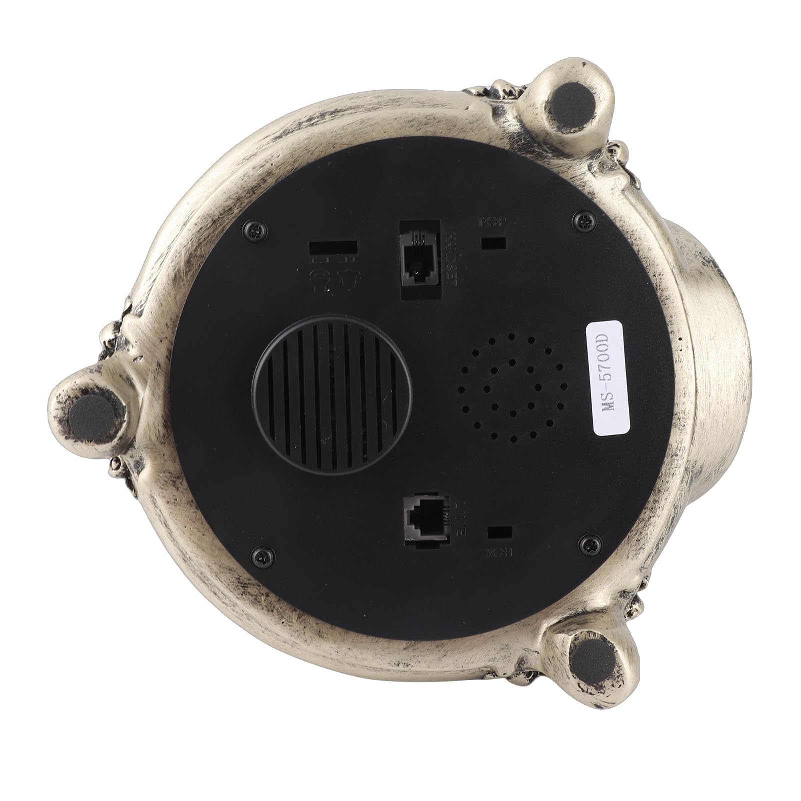 MS - 5700D Telefono fisso in stile retrò UE, per casa e ufficio, telefono da scrivania con identificazione chiamante e registro chiamate, composizione automatica via IP, calendario