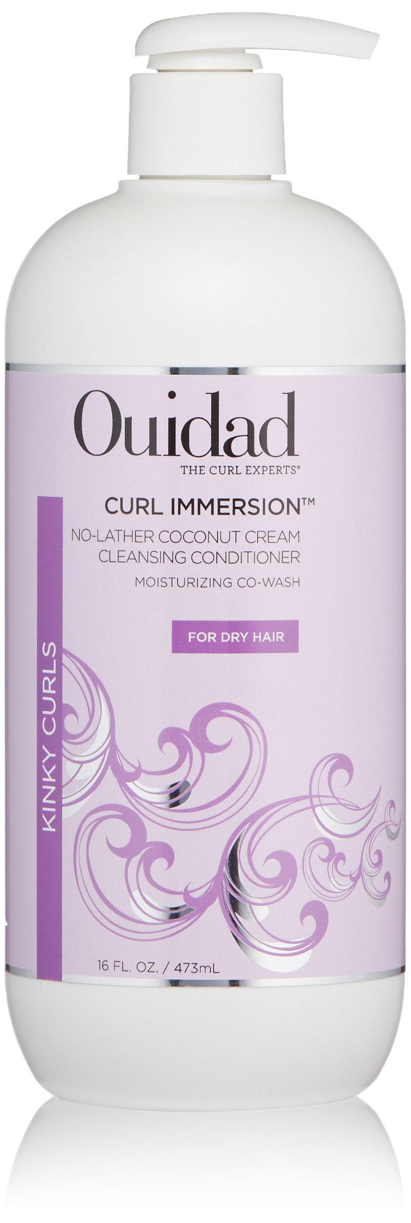 Curl Immersion No-Lather Coconut Cream Cleansing Conditioner (Kinky Curls) 500ml/16oz