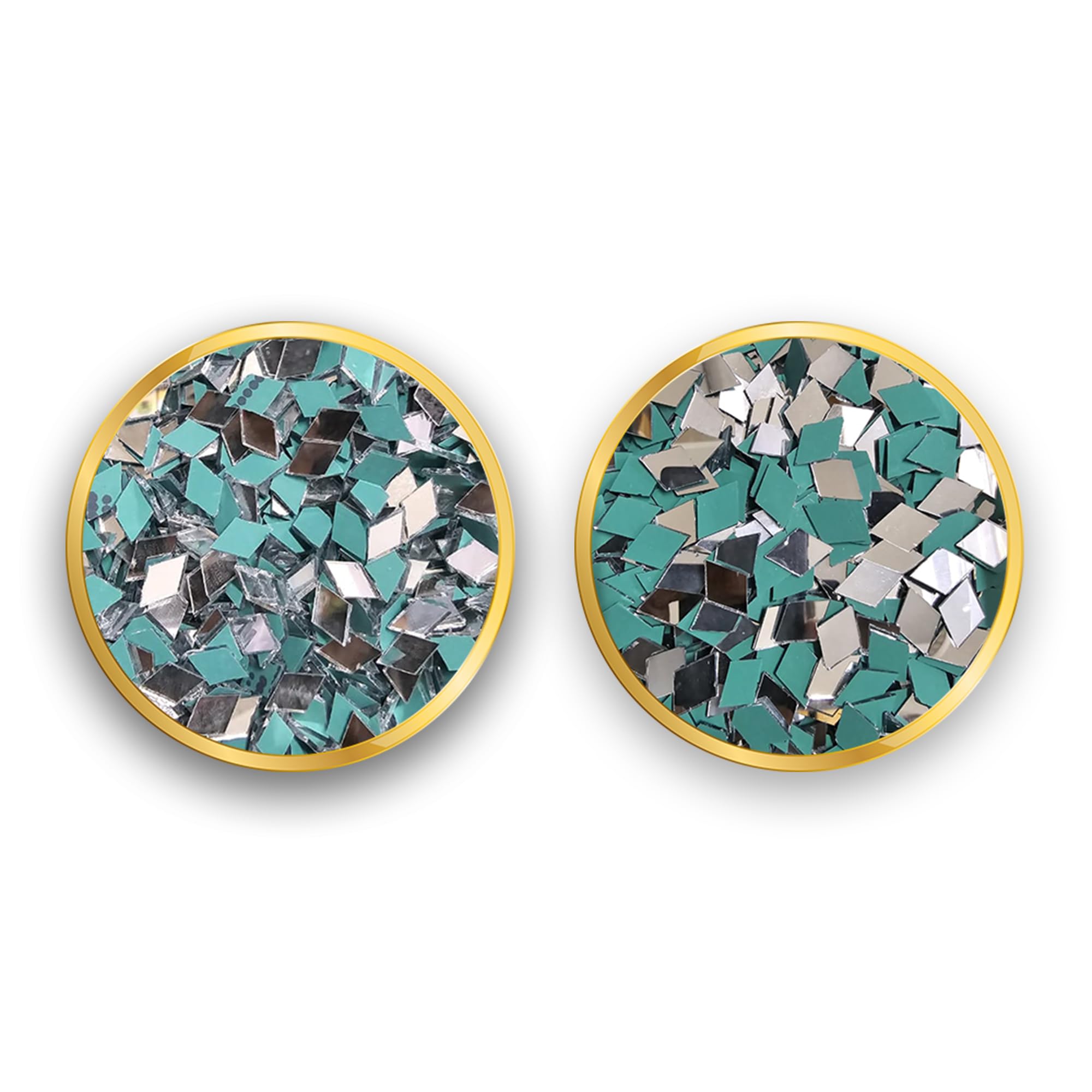 M2 ENTERPRISE Mirrors for Craft Work - Mud Art, Lippan Art, Fabric Art, Mandala Art, Ideal for Jewelry Making - 110 Medium and 210 Small Size Shapes Total 320 -Combo of 2 (Barfi Shape) (B0DBR7JCSW) Amazon Price History, Amazon Price Tracker