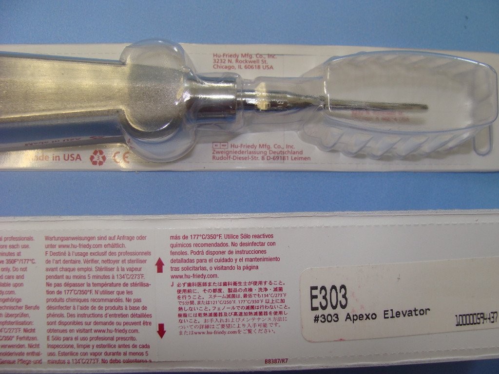 Hu-Friedy E303 #303 Apexo Elevator