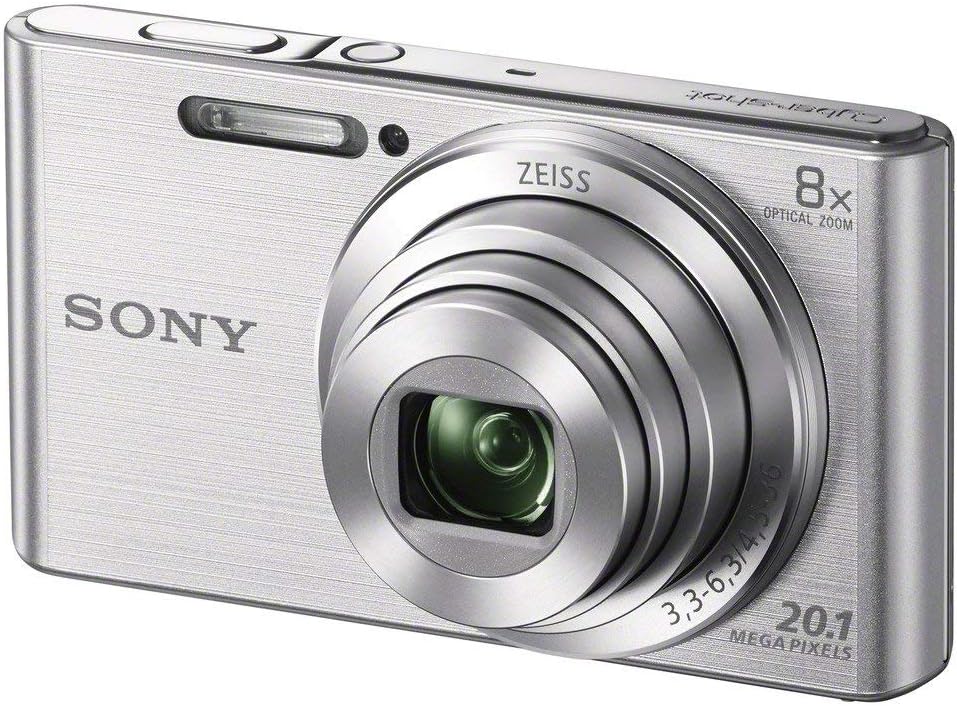 Sony DSCW830 Digital Compact Camera - Silver (20.1MP, 8x Optical Zoom) 2.7 inch LCD (Renewed) 4 71uEC3Go76L. AC SL1200