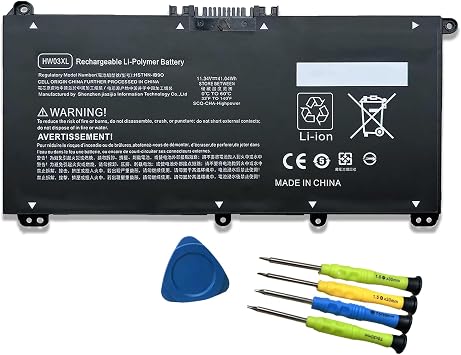 HW03XL L97300-005 استبدال بطارية الكمبيوتر المحمول لجناح HP 15-EG 15-EG00000 15-EH 15-EH0090WM DF15 15T-EG 15Z-EH 17-CN 17-CP-CU 17T-CN TPN-C131 HSTNN-IB90 HWO3XL   