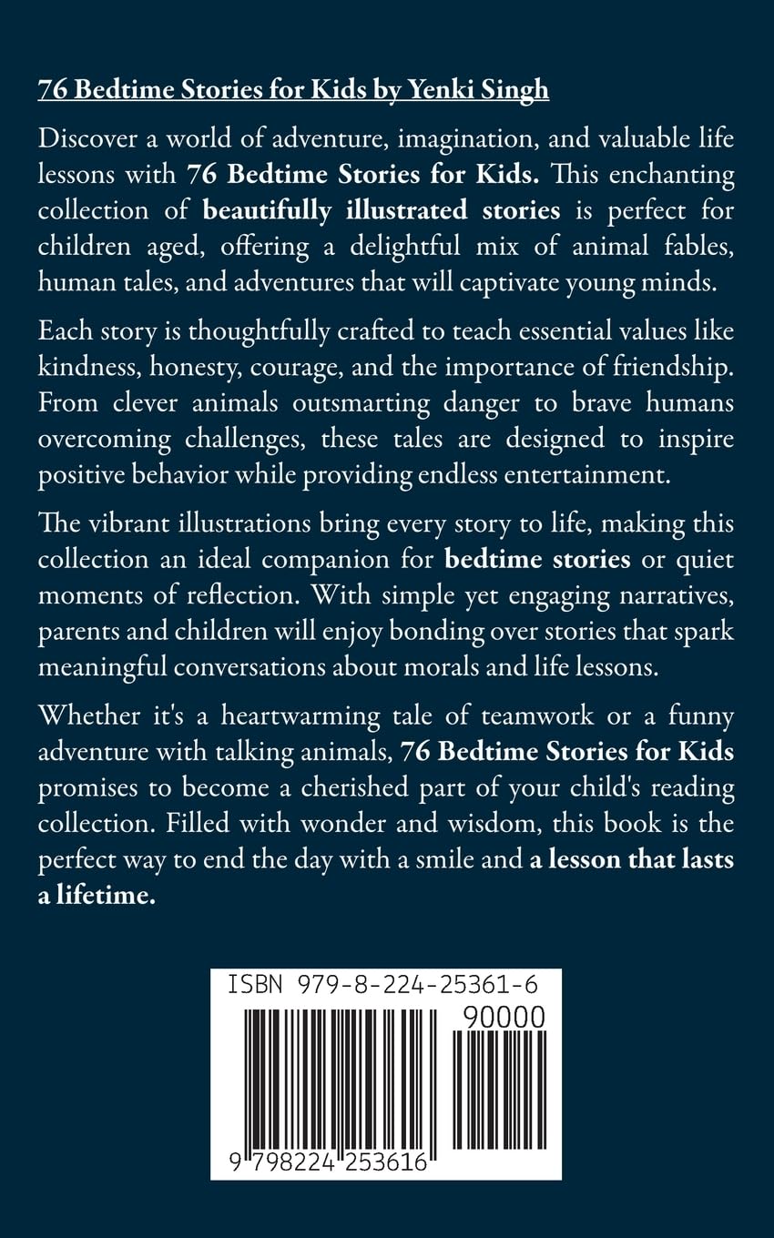 76 Bedtime Stories for Kids
