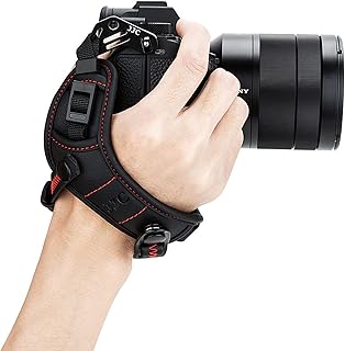 JJC Mirrorless Camera Hand Strap with Quick Release for Canon Sony Nikon Fuji Fujifilm Olympus Panasonic Mirrorless Cameras