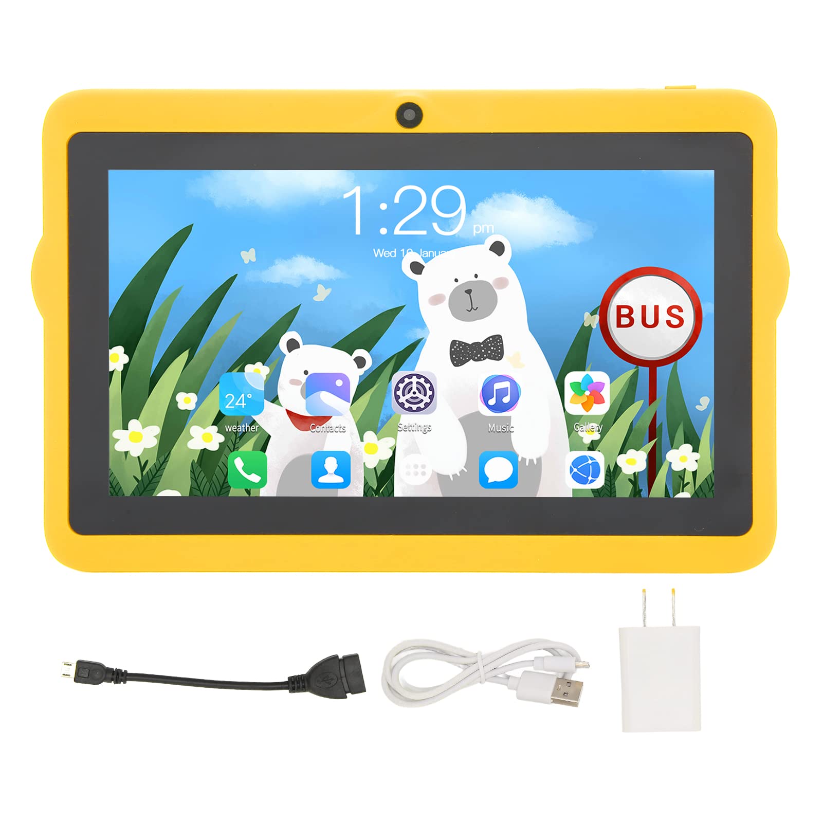Amazon.co.jp: KOSDFOGE キッズタブレット 7インチIPS 大画面