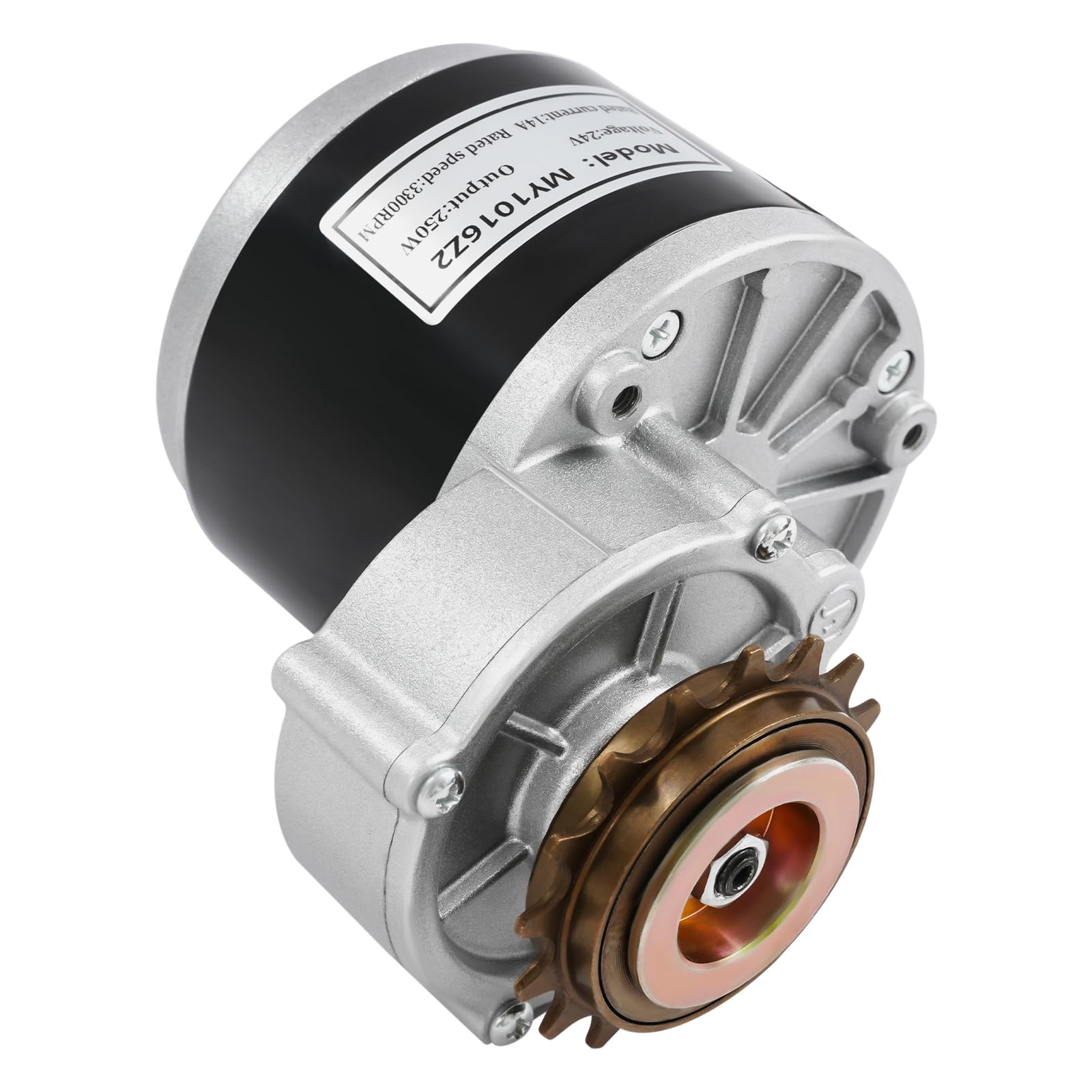 Elektro Fahrrad Motor Umbausatz, 250W 24V Elektrofahrrad Umrüstsatz, 3300rpm Elektro Conversion Twist Kit Fahrrad Motor Ebike Nachrüstsatz für Die Meisten Fahrradräder