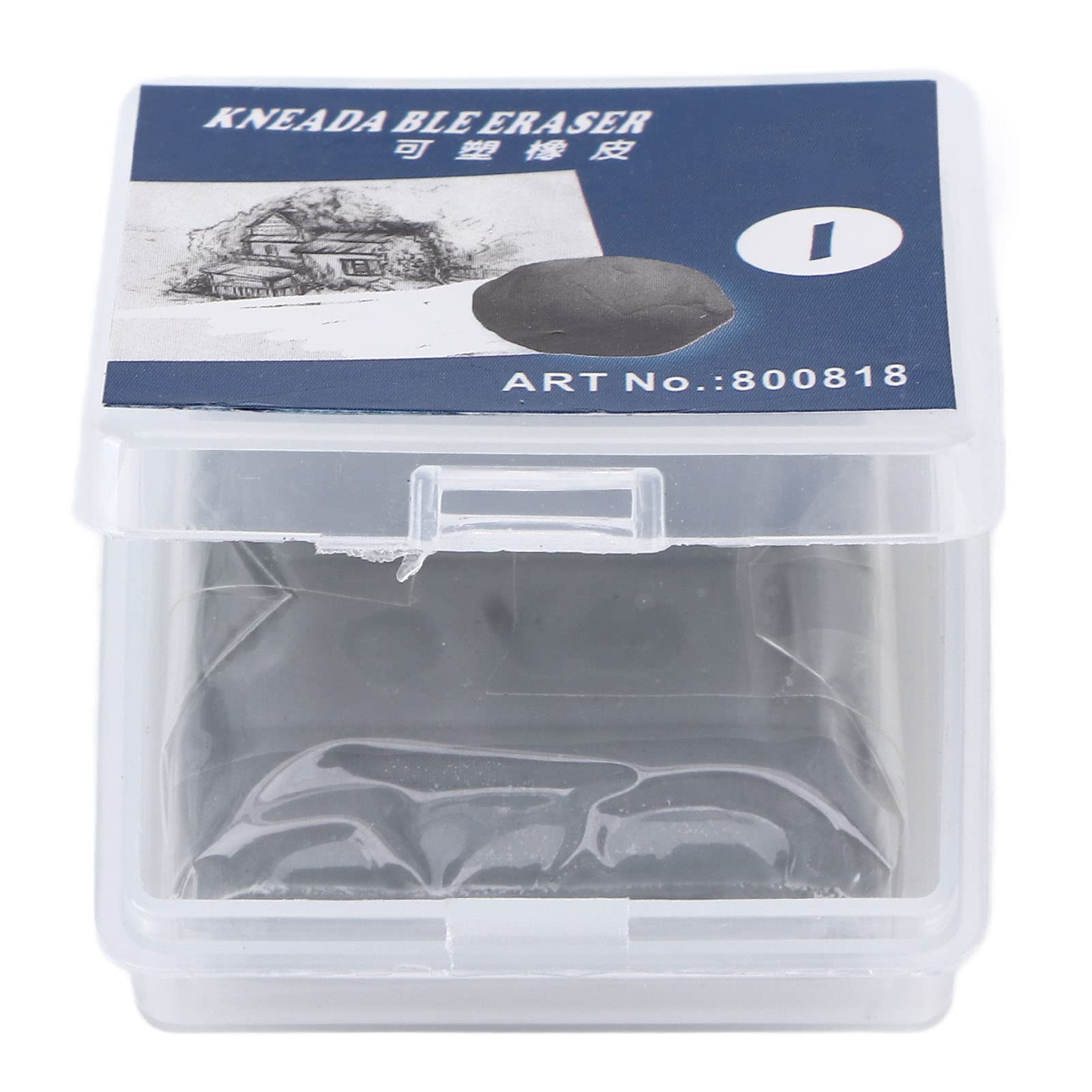 5Pcs Kneaded Art, Erasers Good Water Absorption Wide Application Eraser Grey Premium Material Kneadable for Home Office School Professional Artist