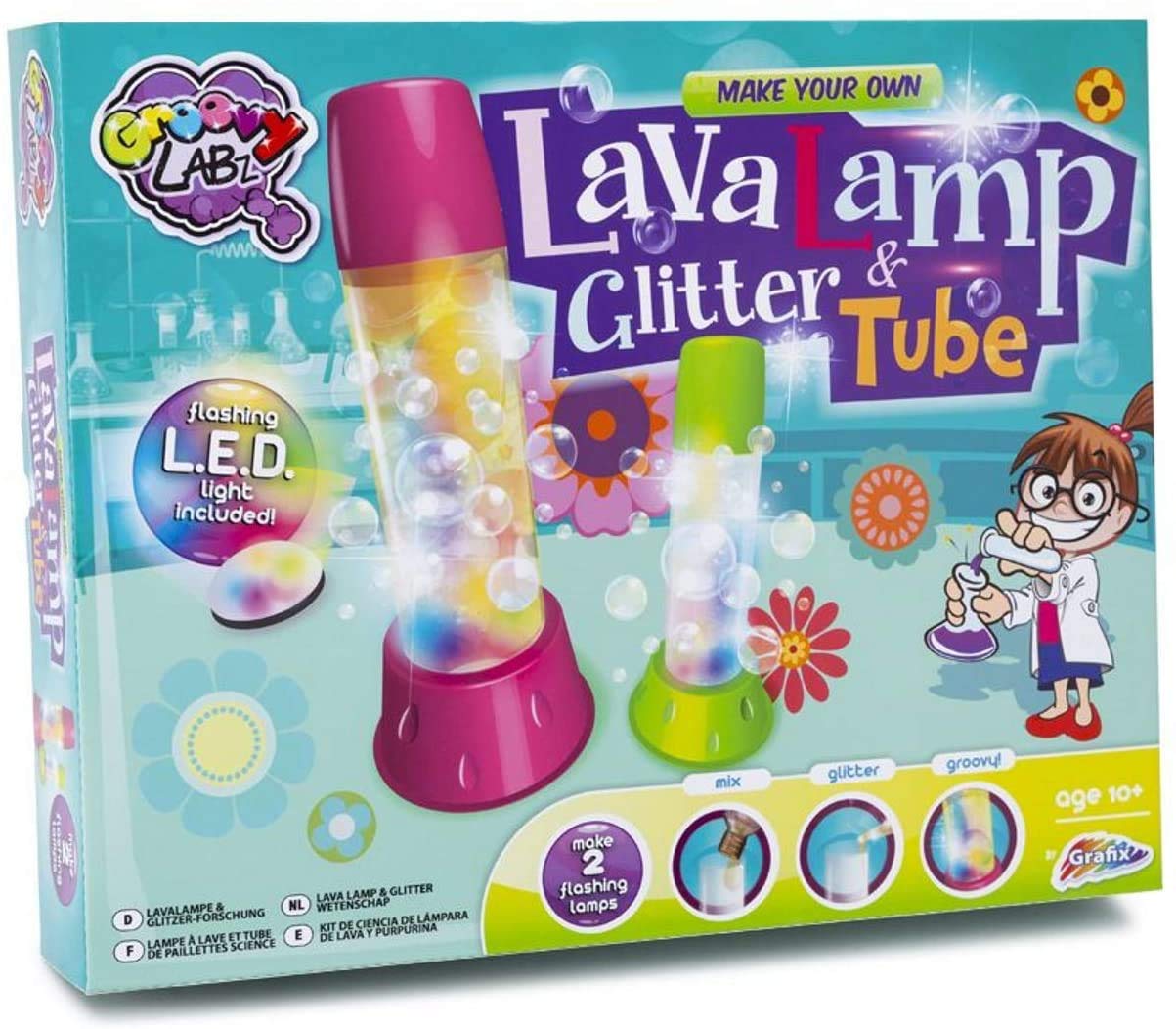 Buy Grafix Make Your Own Lava Lamp & Glitter Tube Kids Science Activity