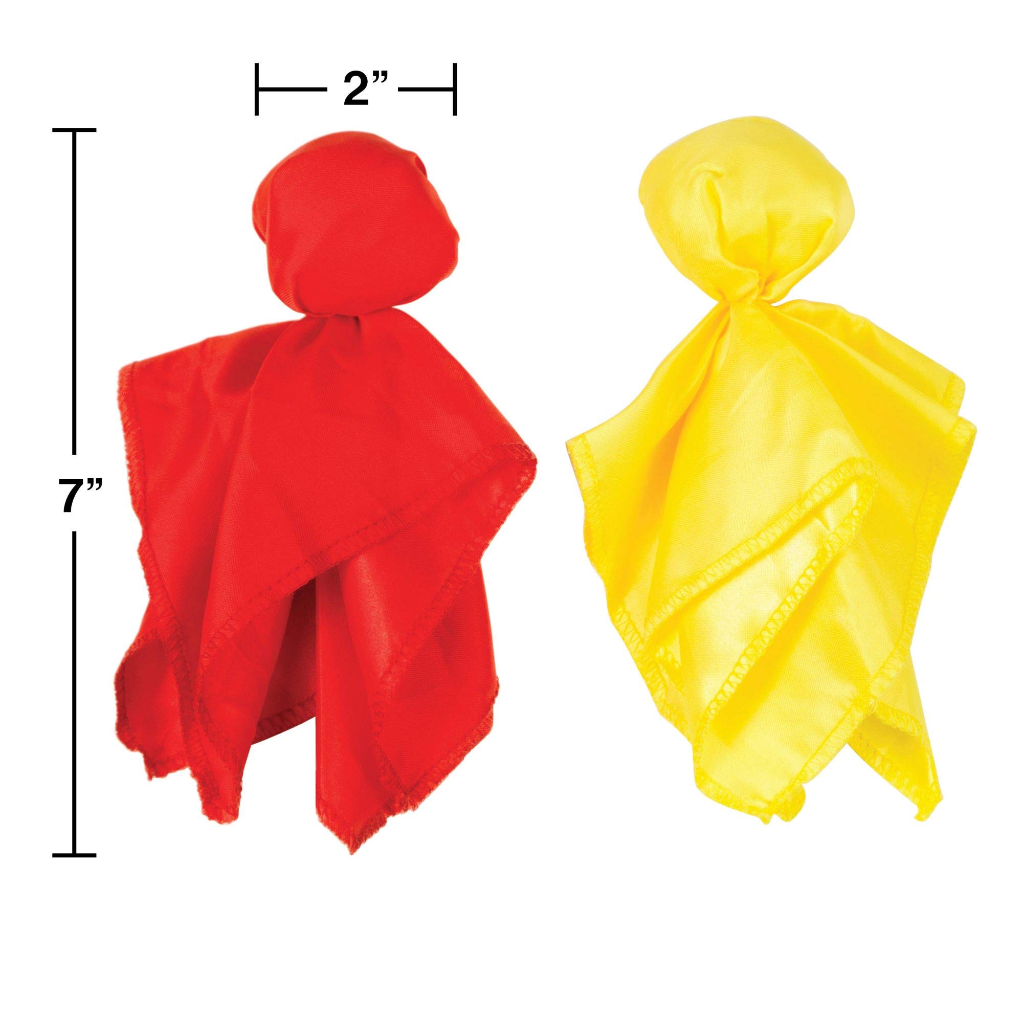 Club Pack of 24 Yellow and Red Penalty Challenge Football Party Flags 7