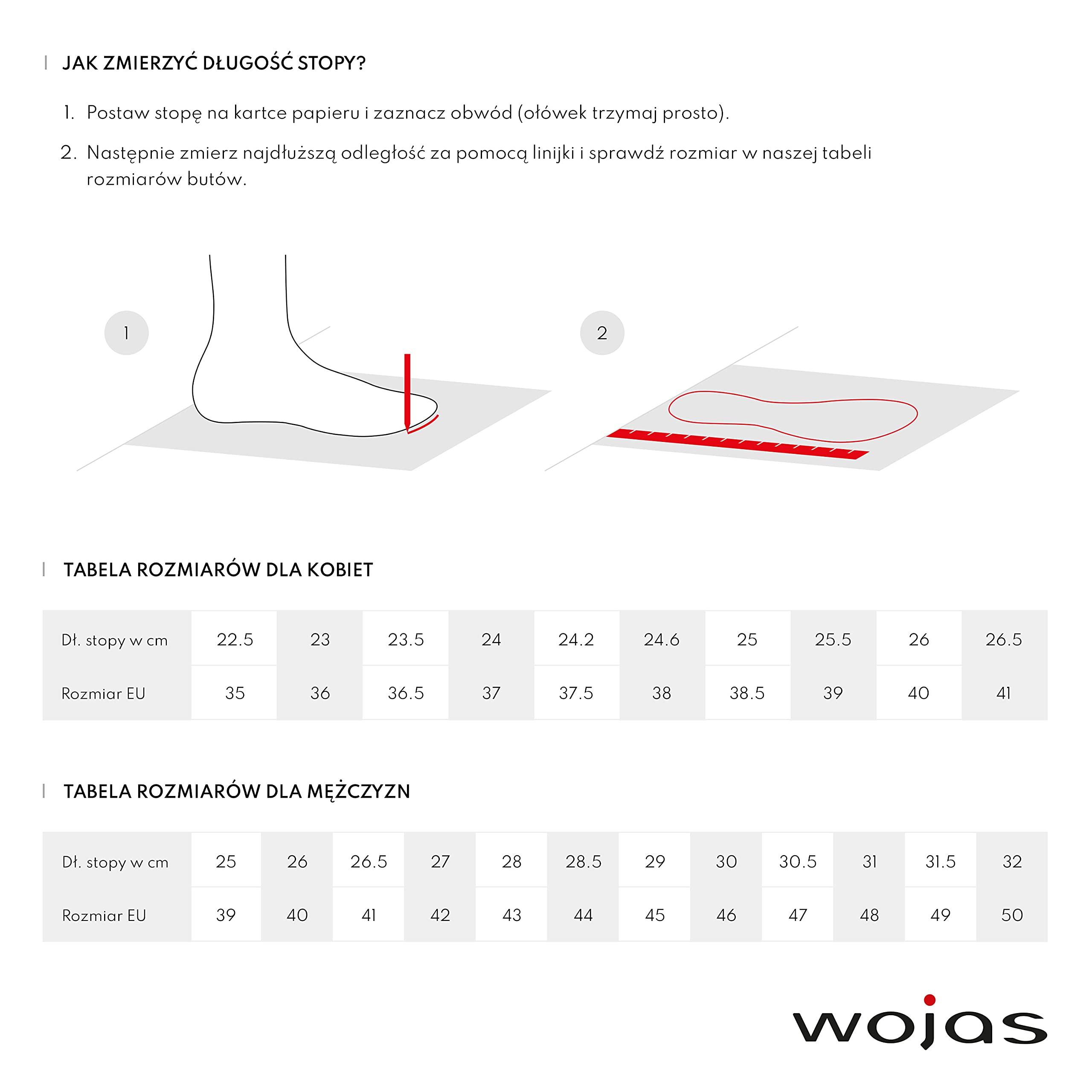 Wojas - Welurowe Botki | Idealne na Jesień | Skóra Welurowa | Uniwersalny Design | 5501561, r. 39 (Czarny)