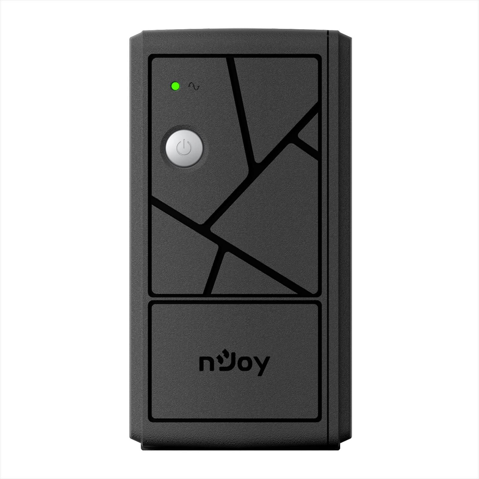 NJOY Keen 800 UPS 800VA 480W Line Interactive AVR 2 Uscite Schuko Garanzia 3 Anni