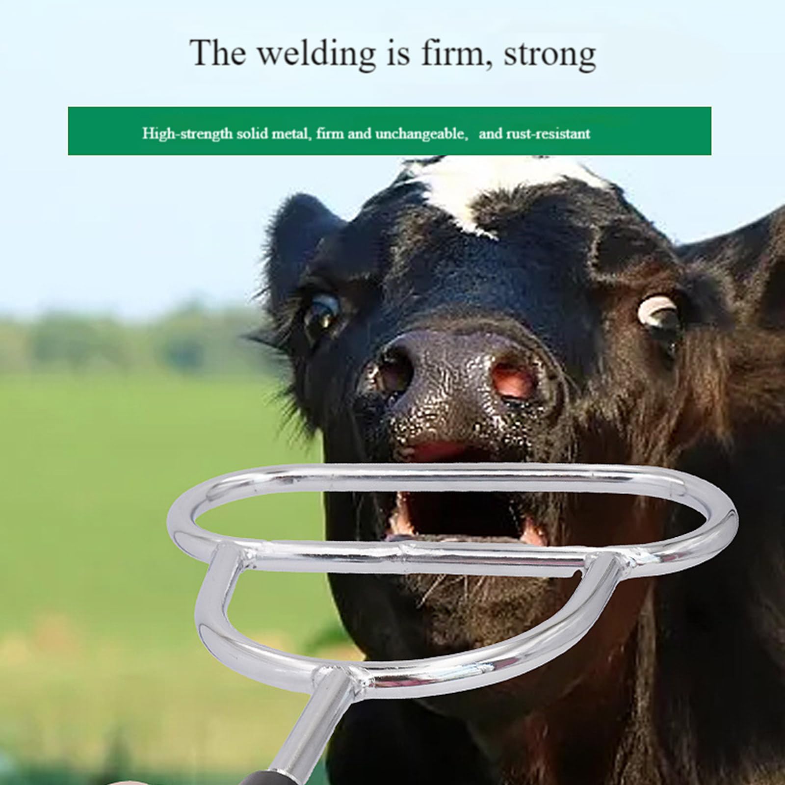 Dispensador ergonómico de metal para medicamentos para ganado para una dosificación precisa en animales de granja, herramienta veterinaria fácil de limpiar, equipo veterinario sanitario de