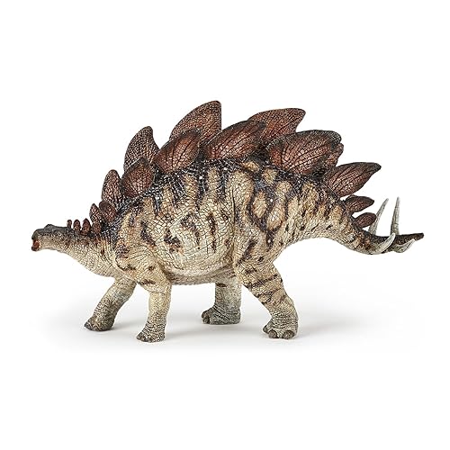 Figura de juguete Papo de estegosaurio multicolor, 12 cm