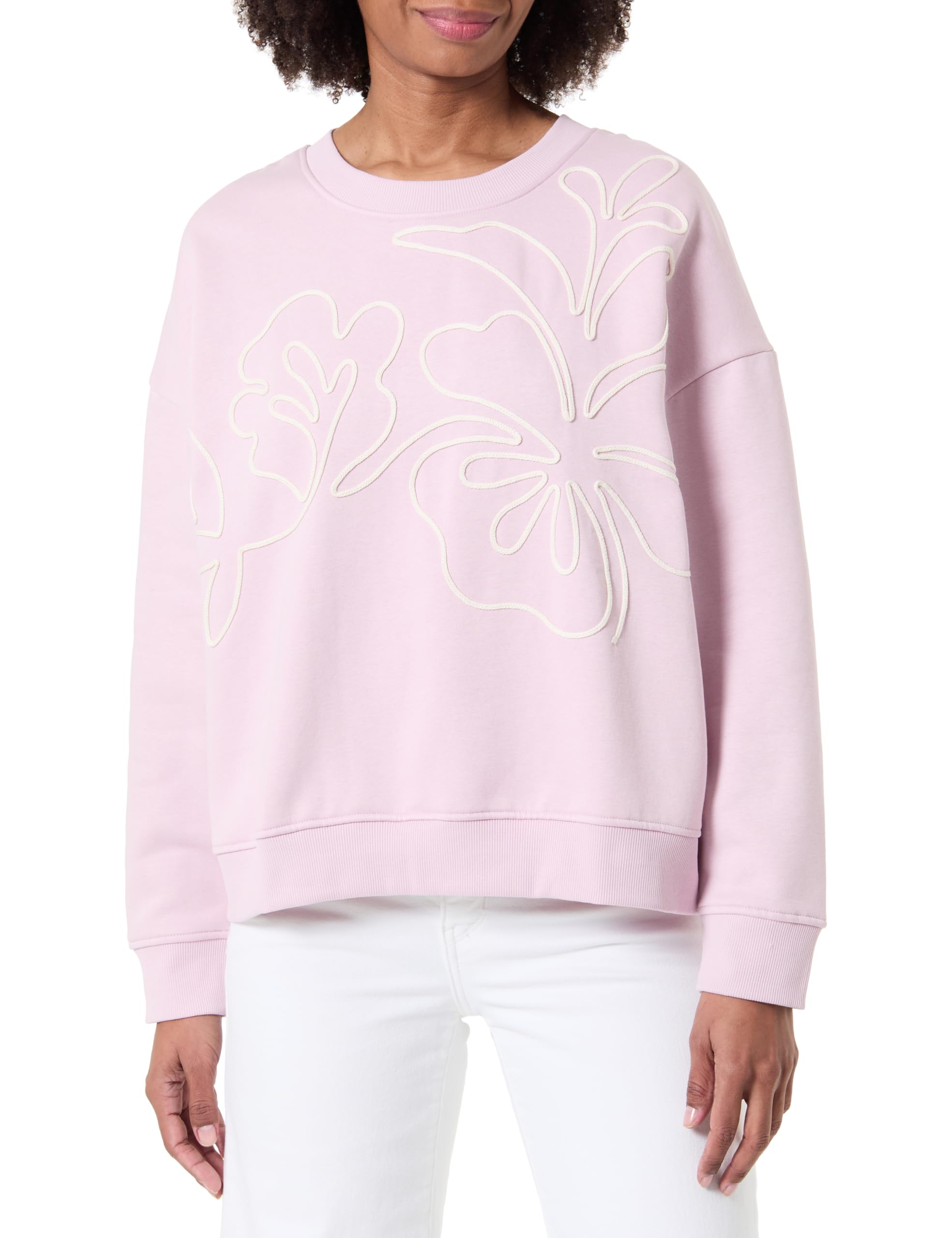JDY Damen Jdycanoa L/S Emb Sweat JRS Noos Jdycanoa L/S Emb Sweat JRS Noos (1er Pack)