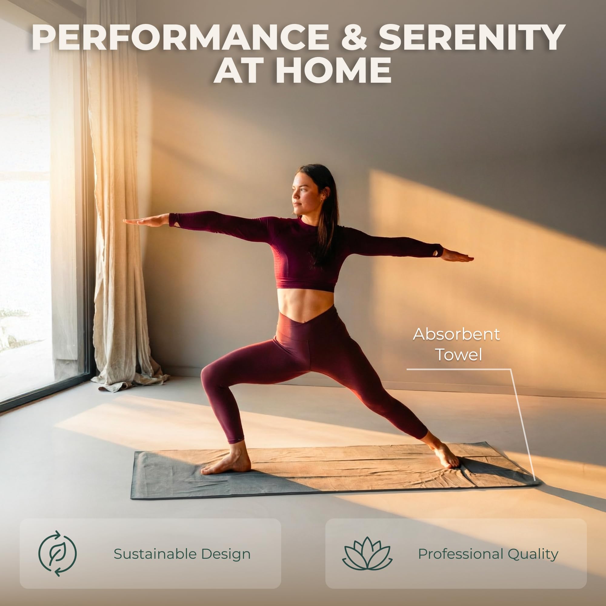 STAASH Premium Yoga Set - Tappetino Yoga in PU e Gomma Naturale STAASH Premium Yoga Set - Tappetino Yoga in PU e Gomma Naturale