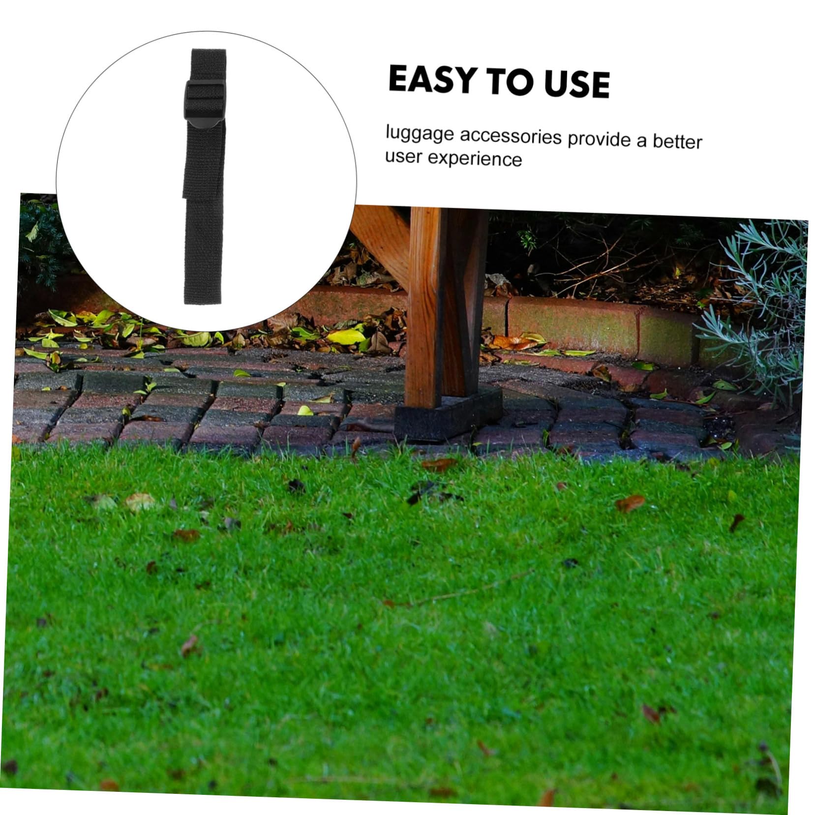 OFFSCH Gardening Aerator Shoes Strap Lawn Aerator Nails 4.2cm Stake for Lawns Gardens Courtyards and Construction