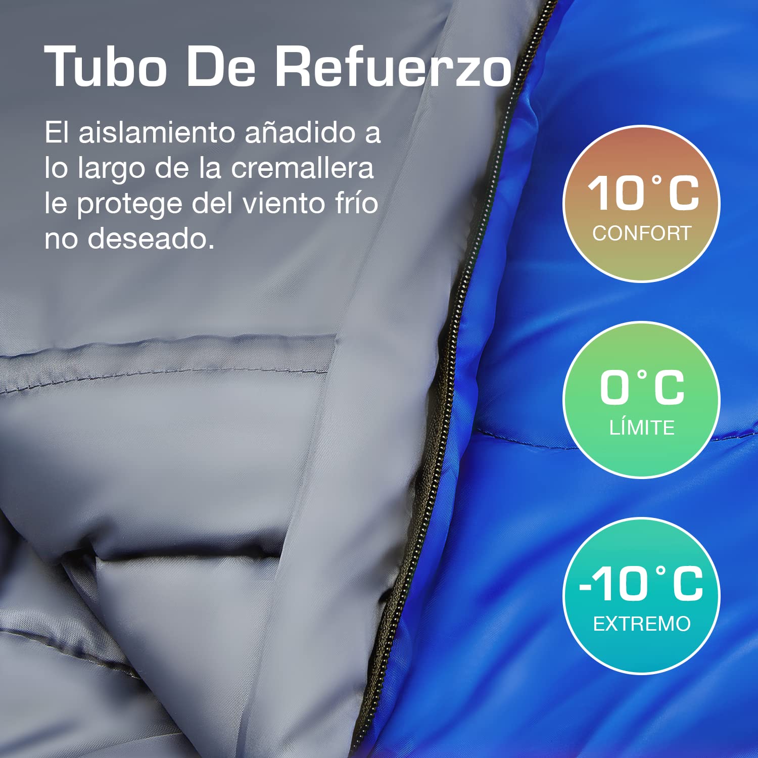 Active Era Saco de Dormir 200 cm x 80 cm 300gr - Resistente al Agua, Relleno de Doble Capa, Cálido con Capucha y Cordón. Saco de Dormir Ultraligero Todas Las Estaciones, Adultos y Niños