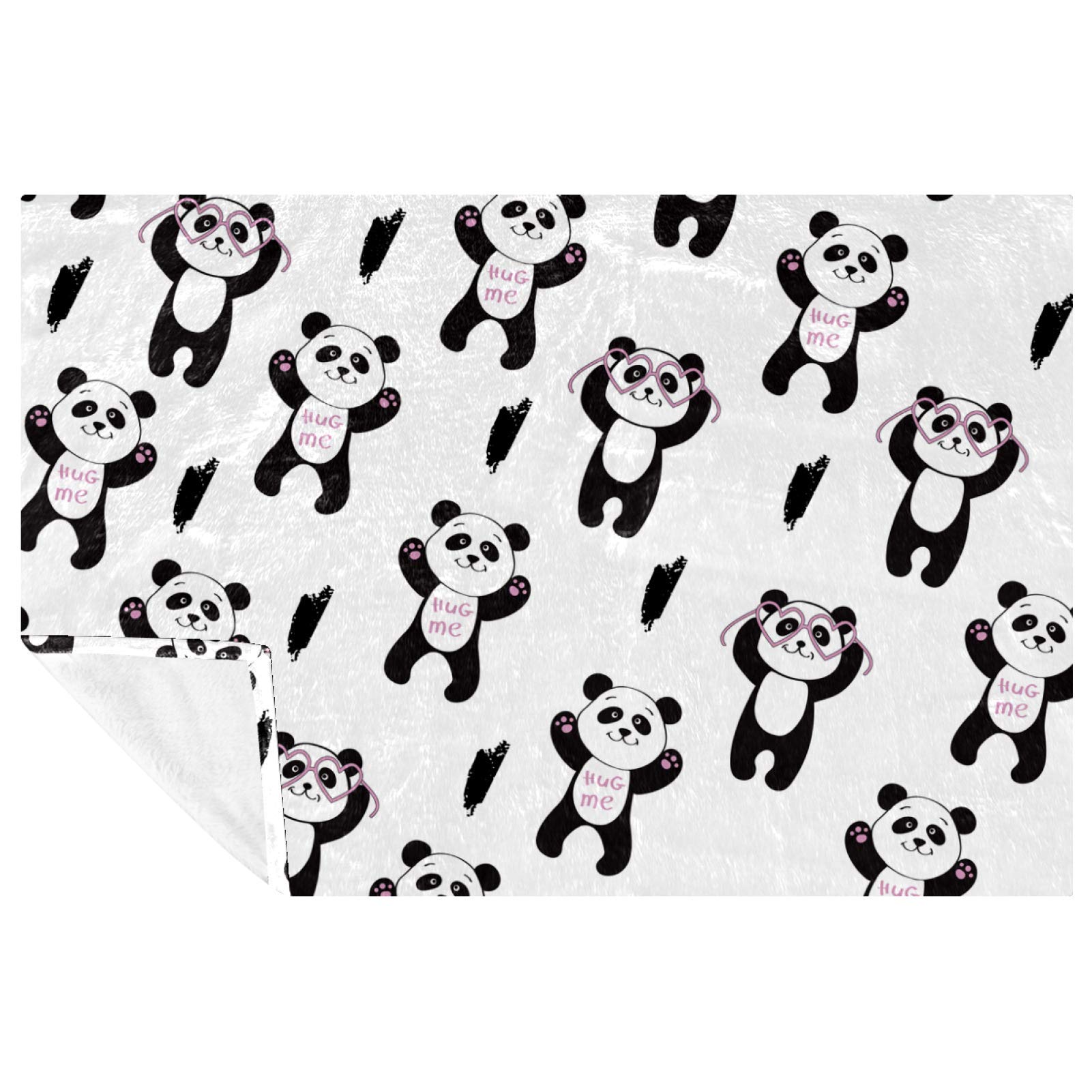Couverture douce panda Hug Me pour des moments de tendresse