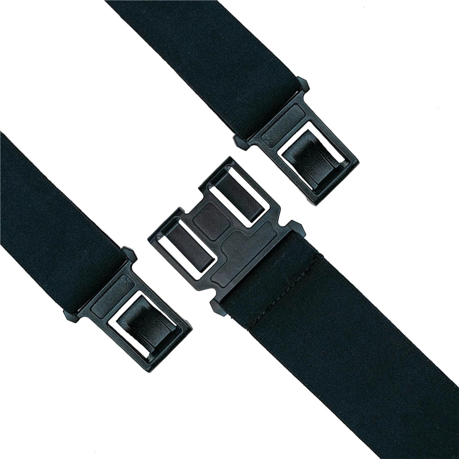 Bretelles en Y, adaptées aux aéroports, avec clip plastique, bretelles entièrement élastiques de 5 cm Pour Pantalon