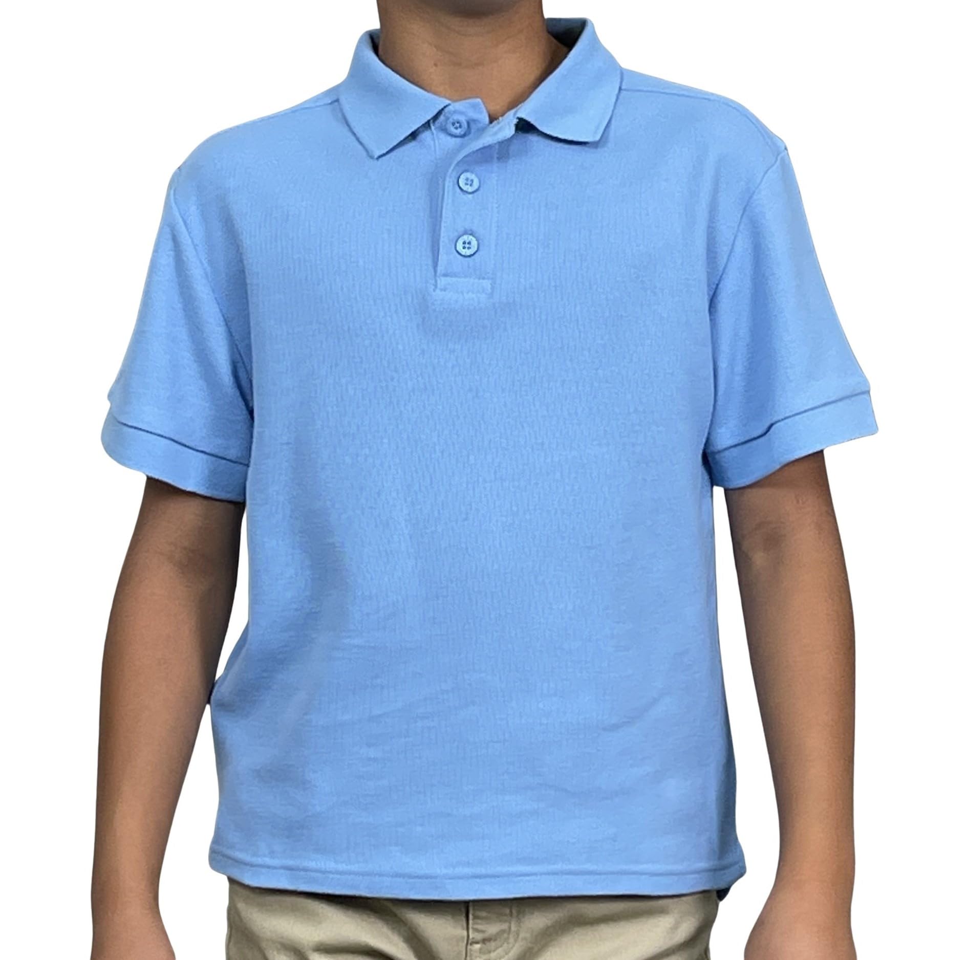 Access Unisex Kids' School Uniform Pique Polo