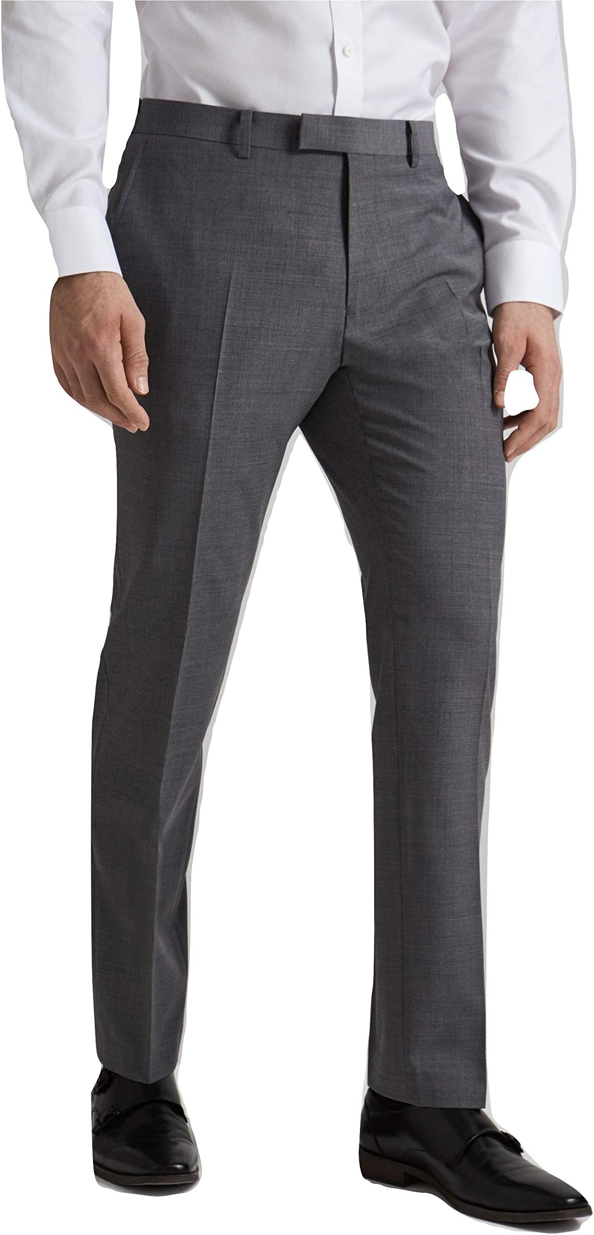 Smart ClassicMen's Formal Plain Fronted Busines Office Trousers