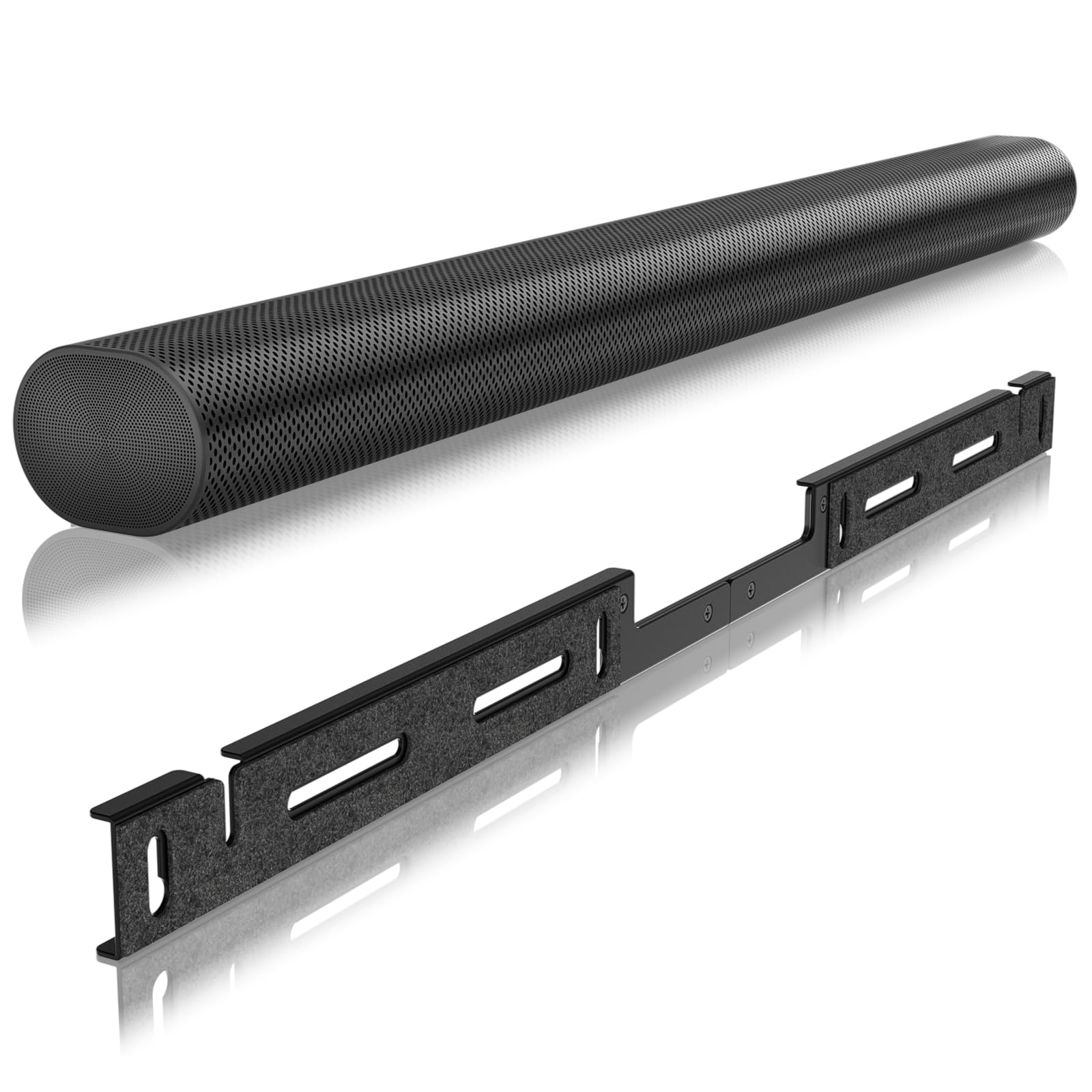 notiela Heavy-Duty uchwyt na soundbar do Sonos Arc i Sonos Arc Ultra uchwyt ścienny - pływająca metalowa półka do Sonos Arc i Arc Ultra, łatwy w montażu uchwyt ścienny Soundbar