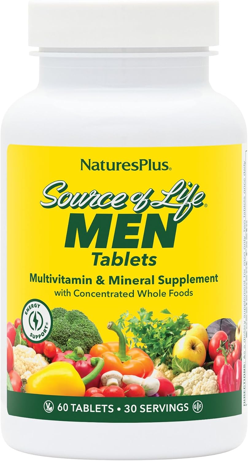Natures Plus Source of Life Men Multivitamin... Natures Plus Source of Life Men Multivitamin...