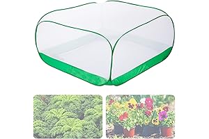 Upgraded Pop-Up Plant Protection Net - Keep Birds and Pests Away