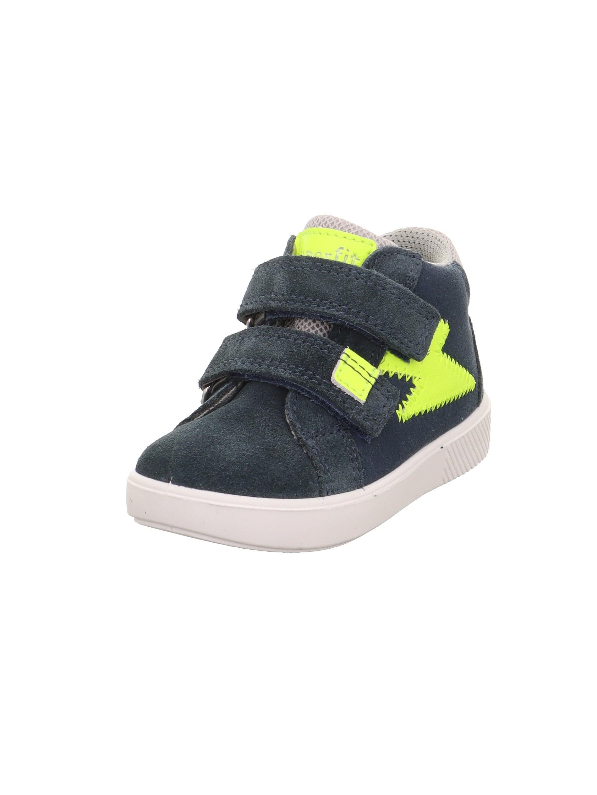 Superfit Jungen Supies Lauflernschuh, Blau Gelb 8020, 20 EU