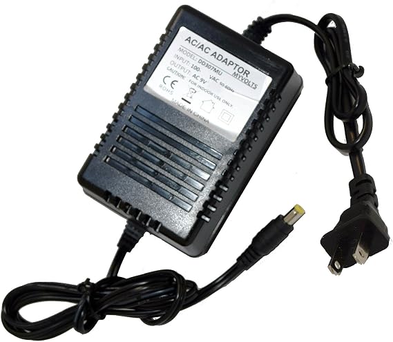 MyVolts 9V Power Supply Adaptor Compatible with Alesis MicroVerb 4 Effects Processor - US Plug