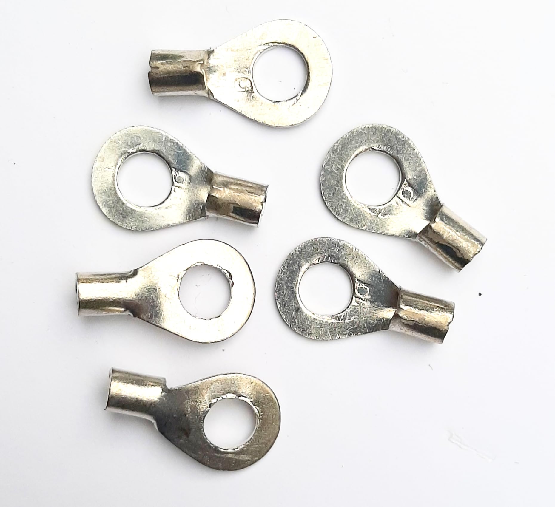 Inverter Battery terminal Connector (10sq mm Ring Type Lugs) Battery terminal Lugs Inverter Battery Wire Connector - (6Pcs)-image-8