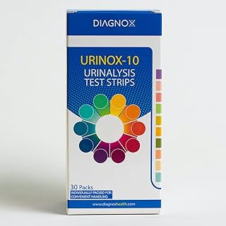 Sponsored Ad - URINOX 10 Wellness Urine Test Strips for UTI, Ketone and More (30 Pack)