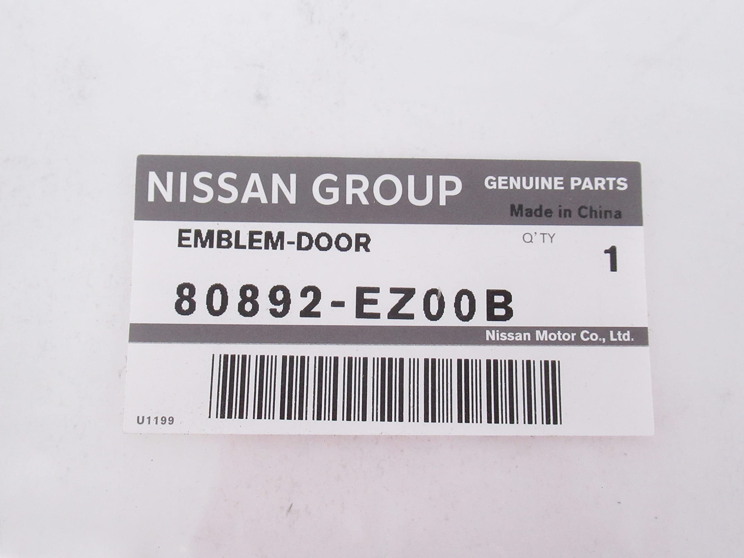 その他 Naba Amazon.com: OEM Genuine Nissan Front Door Emblem 80892-EZ00B