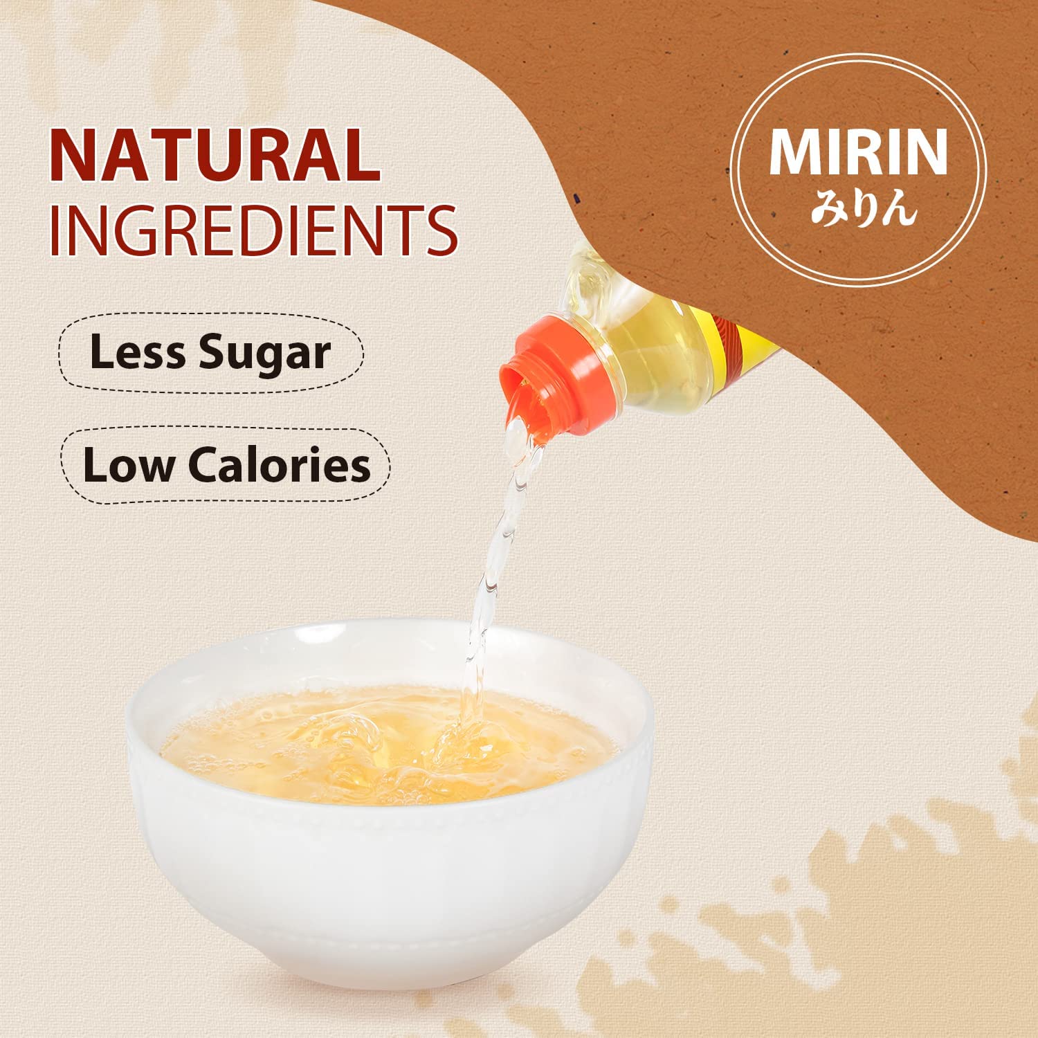 Amazon.com : 52USA Mirin, mirin japanese cooking wine, 500ml X2