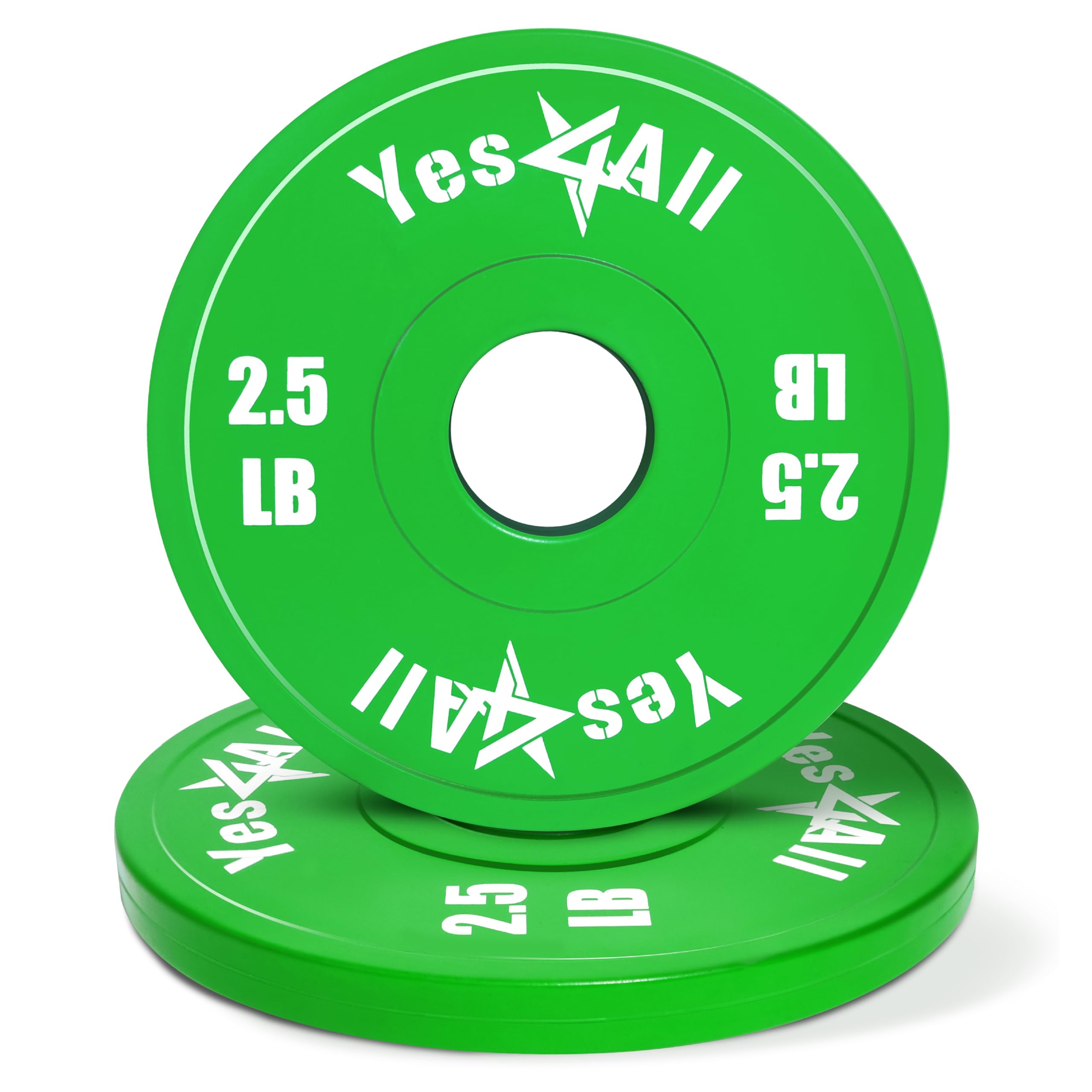 Yes4All Fractional Weight Plates, Rubber &amp; Steel Micro Plates