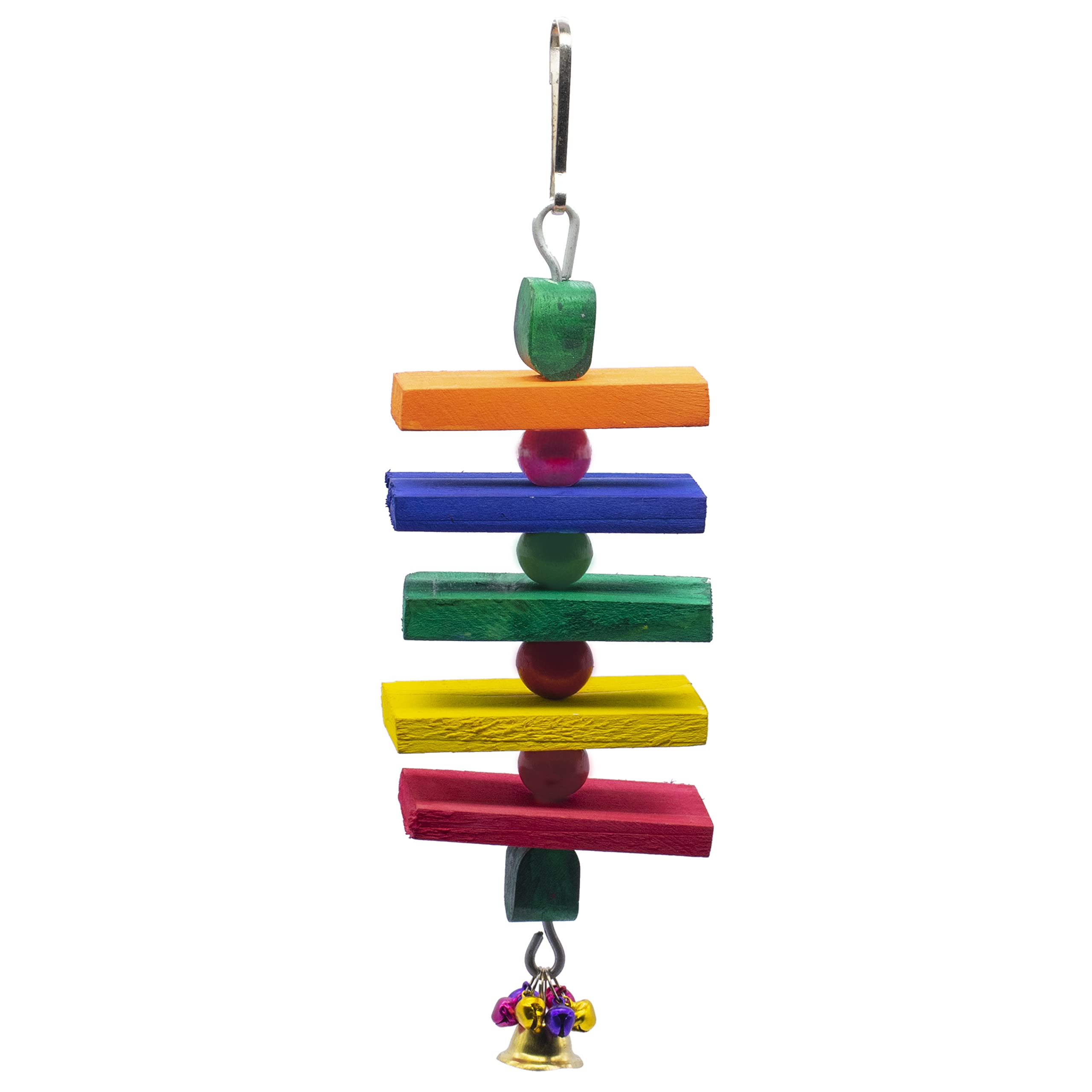 GREENBIRDS Toys Colorful Hanging Cage Chew Toy for Parrot Birds - Handmade Chew Toy - for Relaxing of Small & Medium Birds Parrot (B0BR1D4G89) Amazon Price History, Amazon Price Tracker