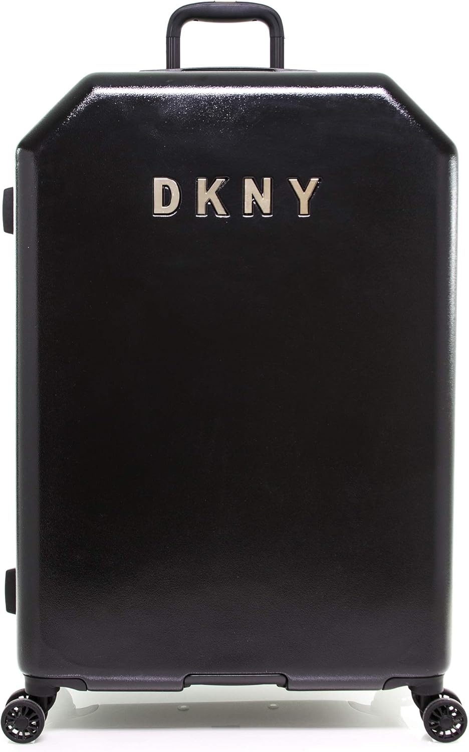 DKNY Unisex-Adult Metal Logo, Black, 30 Inch