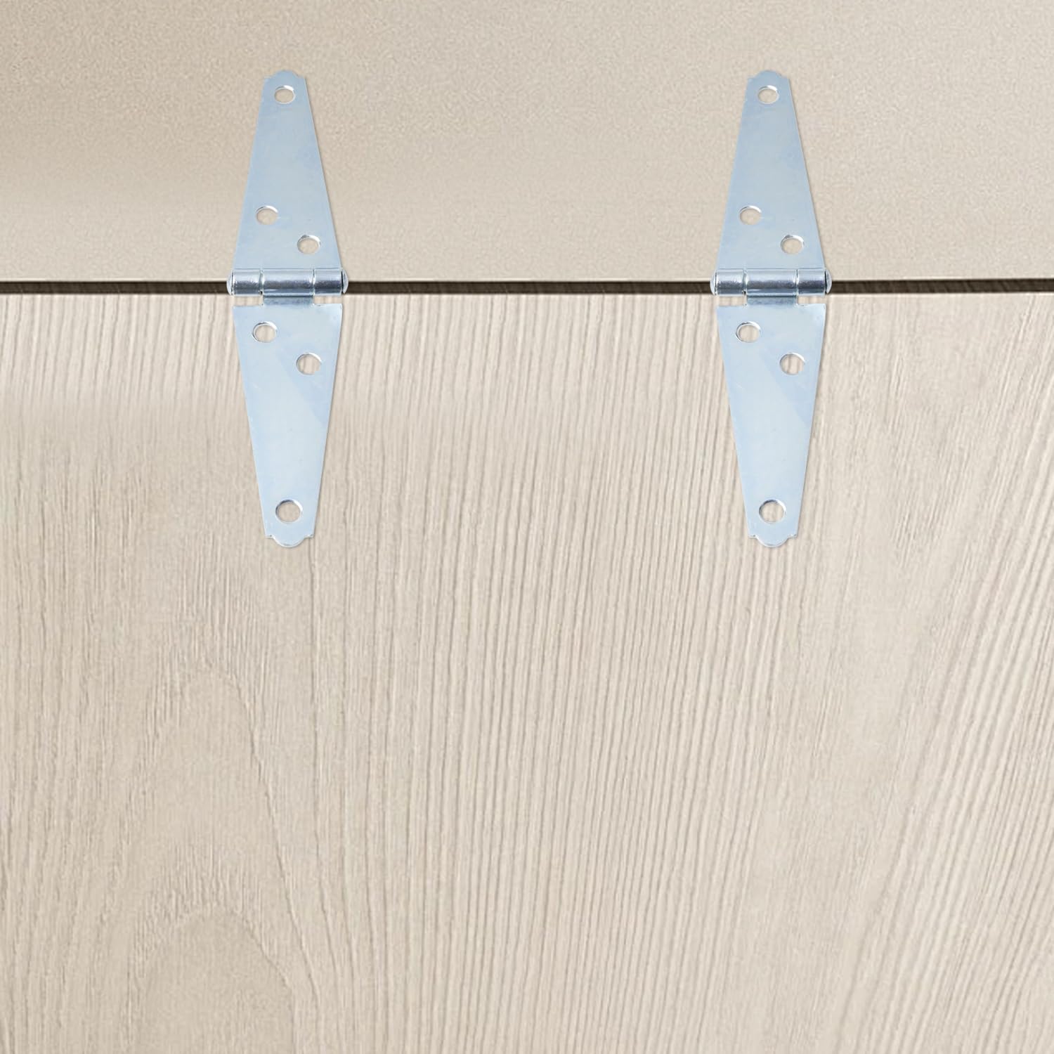 Heavy Duty Gate Hinges - 6 Pack Silver -6