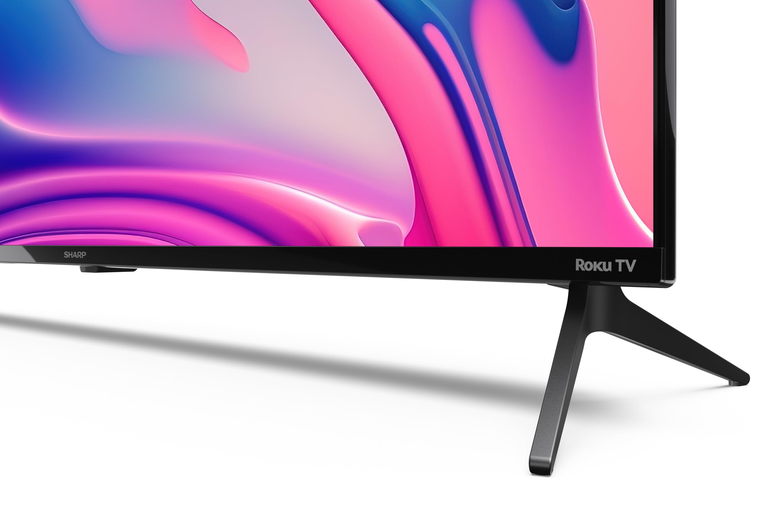 SHARP 43FD2E Full HD Smart TV, (108 cm/43 Zoll, Roku TV nur in Deutschland verfügbar, Rahmenlos, HDR10, Dolby Digital) | HDR10, AV1-Codec, 3 HDMI, WLAN, ohne Rahmen