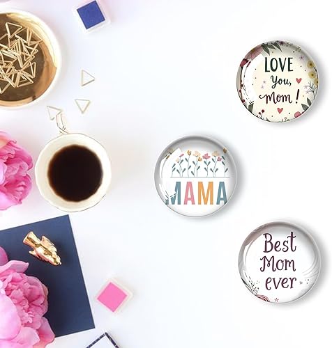 Miniatura 175 de 12 imanes de cristal para nevera, decoración de imanes de nevera de pájaro para manualidades, imanes de nevera fuertes para cocina, escuela