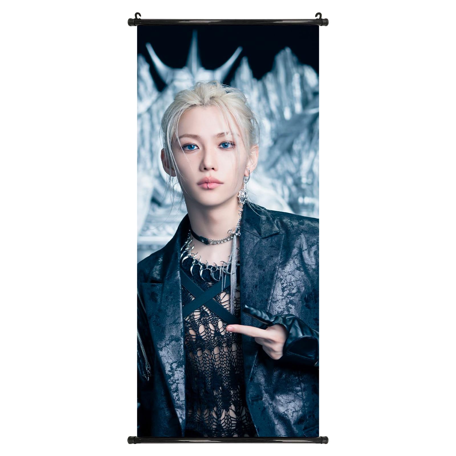 Kanfyyl Korean Boy Band Poster, Korean Boy Band Felix Scroll Picture