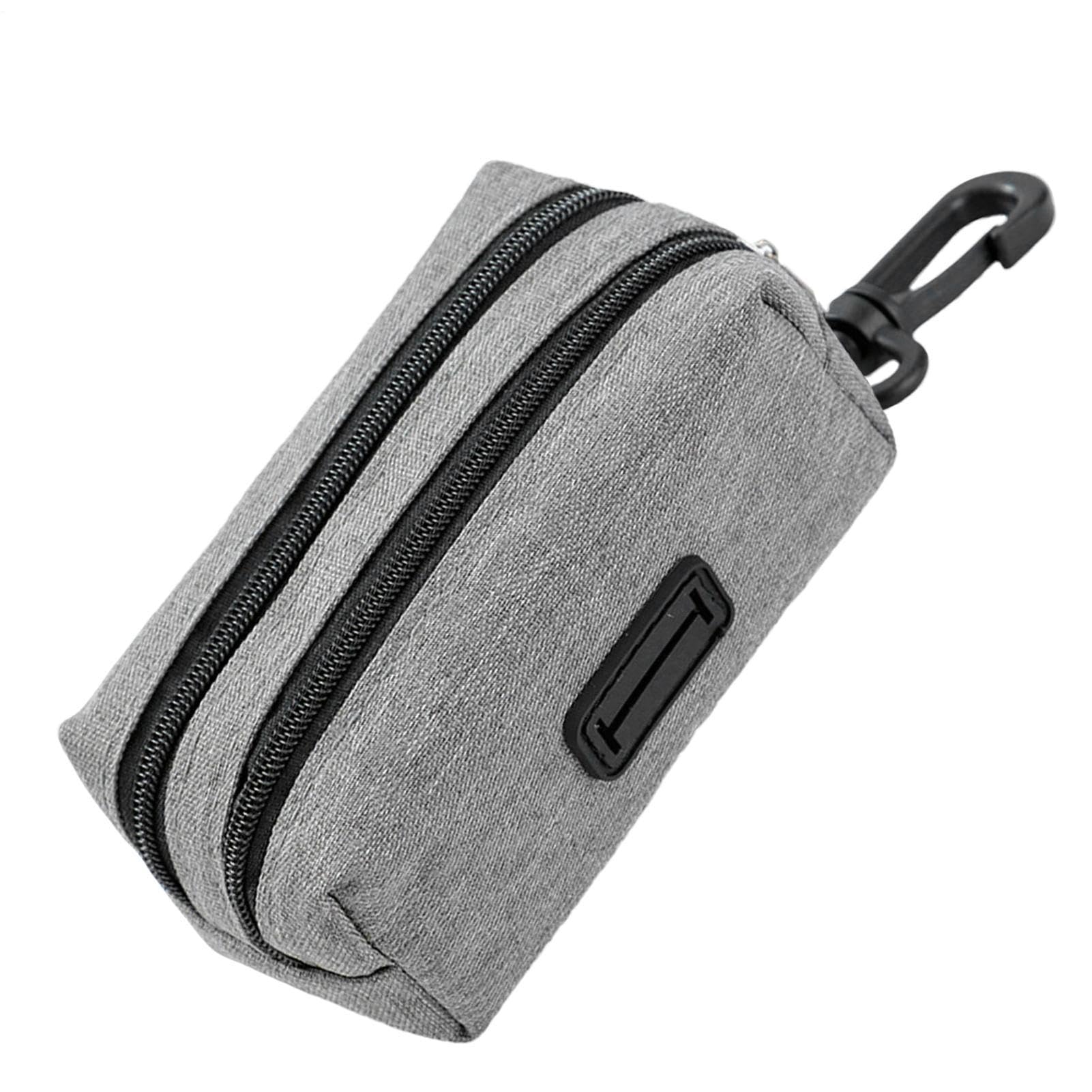 Generico Porta Sacchetti Deiezioni Canine con Clip Tasca Piccola Oxford