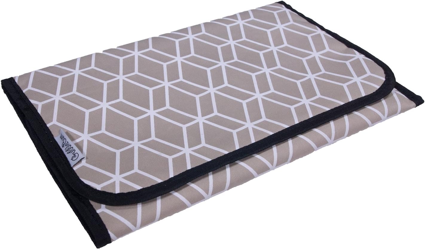Portable Baby Changing Mat/Pad - Travel - GubbleBum - Geo Design