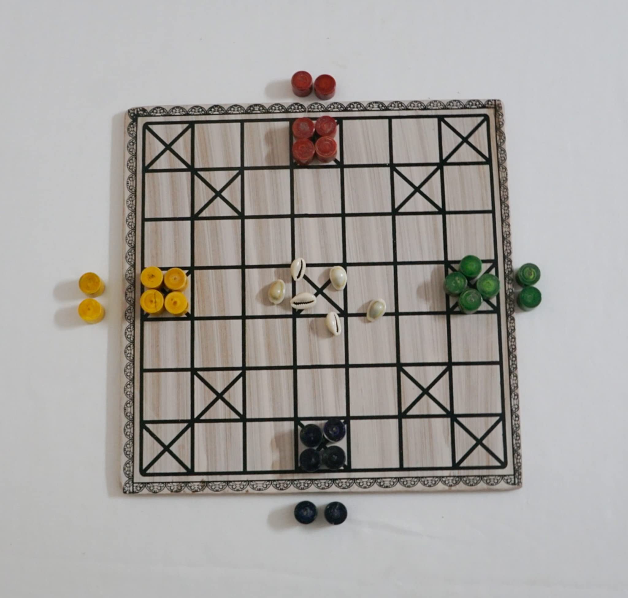 See full amazon price history chart for Channapatna Wooden Ashta Chamma Chowka Bara,Katta Mane,Taayam,Kaangi Chaala,Kaana Dua,Traditional Indian Ludo Board Game,Classic Board Game,Logical, Strategy,Summer Indoor Game(L=29CM,W=29CM) Channapatna Wooden Ashta Chamma Chowka Bara,Katta Mane,Taayam,Kaangi Chaala,Kaana Dua,Traditional Indian Ludo Board Game,Classic Board Game,Logical, Strategy,Summer Indoor Game(L=29CM,W=29CM) (B0C6BM7PS8) Amazon Price History, Amazon Price Tracker