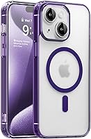 Vista 33 de Funda magnética para iPhone 7 Plus/8 Plus compatible con MagSafe, no amarillea, protección de grado militar, funda ultradelgada a prueba de golpes